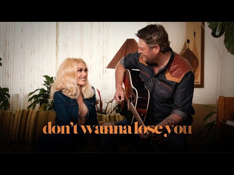 Gwen Stefani &amp; Blake Shelton - Purple Irises (Lyric Video)