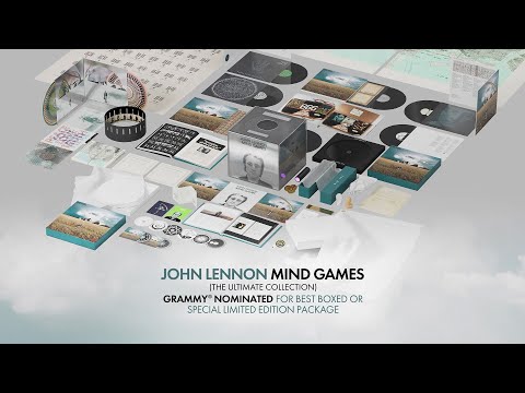 Inside The Box: JOHN LENNON MIND GAMES • GRAMMY® Nominated • Ltd Edition SuperDeluxe Box Set.