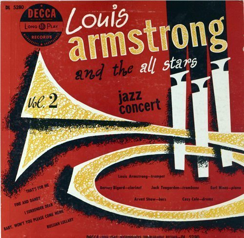 Jazz Concert Volume 2 - Louis Armstrong and the All Stars cover