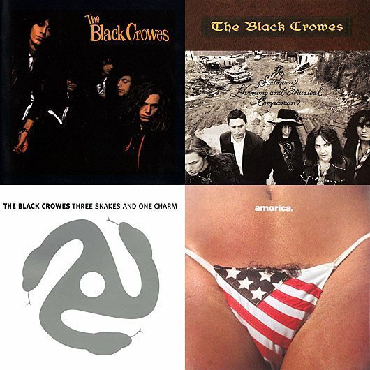 Black Crowes: Four Classic's On Wax