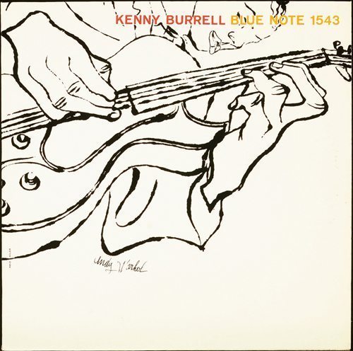 Kenny Burrell self titled album cover
