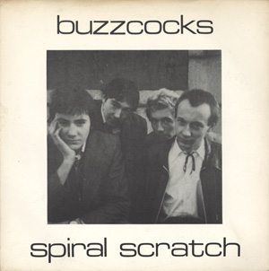 Buzzcocks Spiral Scratch 45 EP front cover - 300