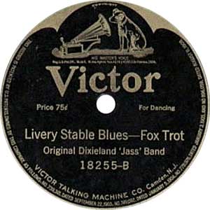 Livery Stable Blues Record Label