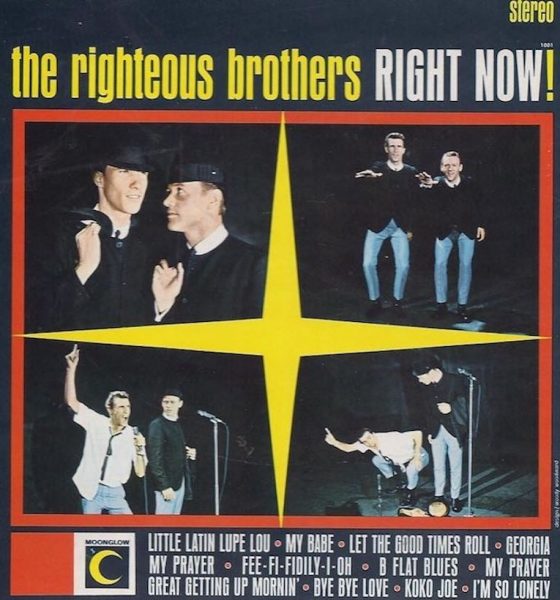 Righteous Brothers 'Right Now!' artwork - Courtesy: UMG