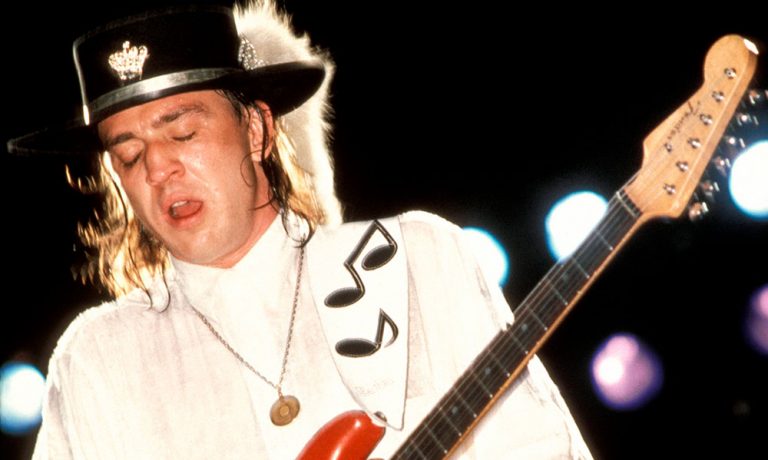 Guitar Great Stevie Ray Vaughan S First Fender Sells For 250 000   Ray Vaughn GettyImages 85843211 768x460 