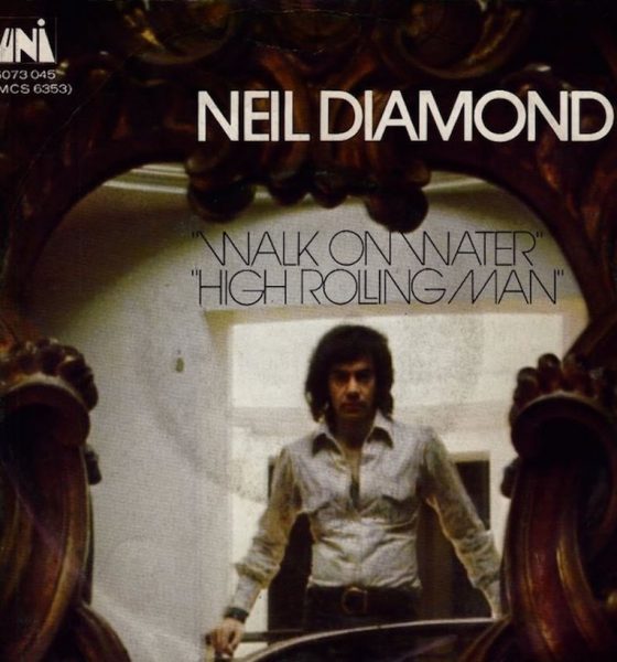 Neil Diamond 'Walk On Water' artwork - Courtesy: UMG