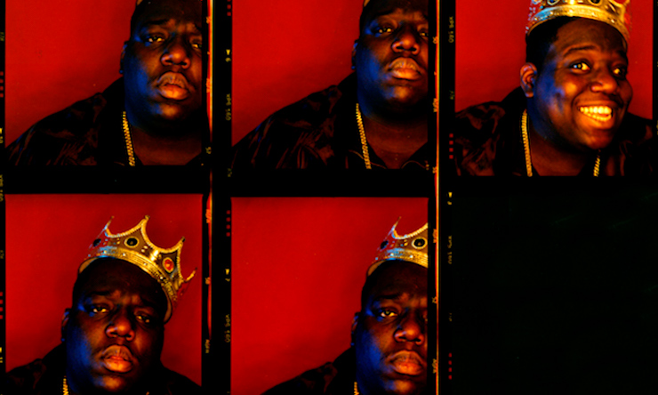 Biggie-Smalls,-King-of-New-York-contact-sheet-(1997).-Photo-by-Barron-Claiborne.