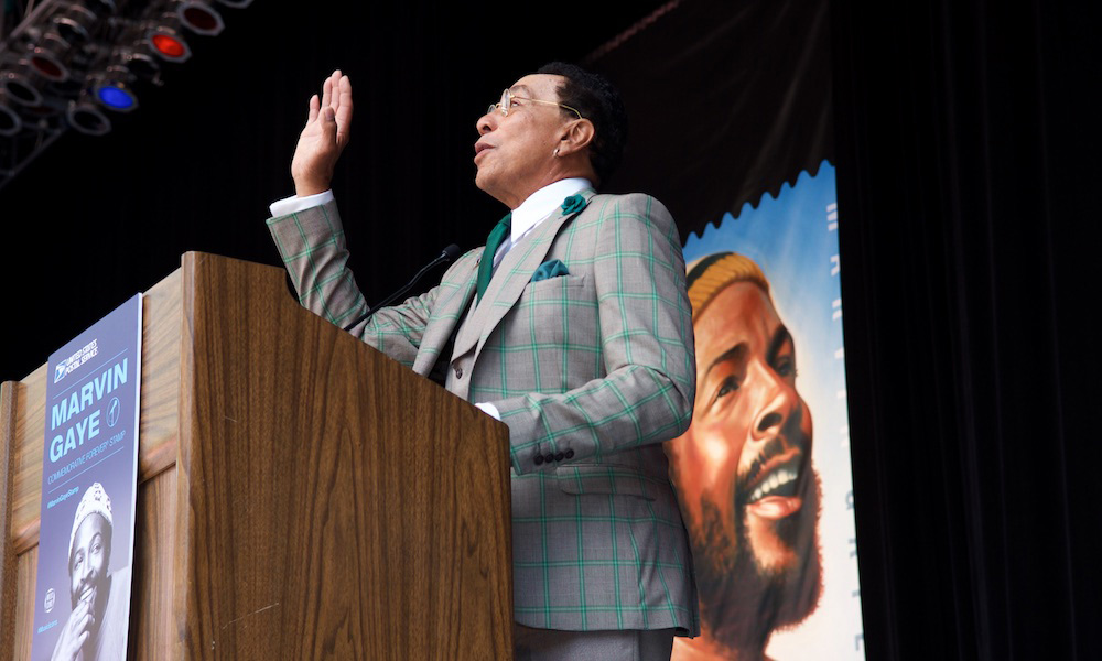 Marvin Gaye Commemorative Stamp Debuts At Greek Theatre