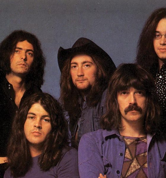 Drummer Ian Paice, top right, with Deep Purple Mk II. Photo: Deep Purple