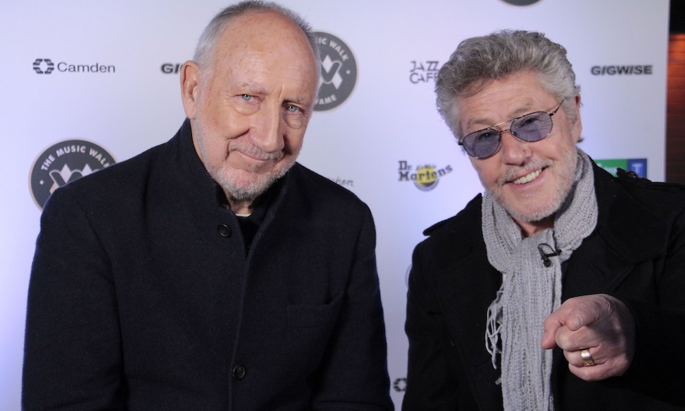 The Who Receive First Stone On London's Music Walk Of Fame