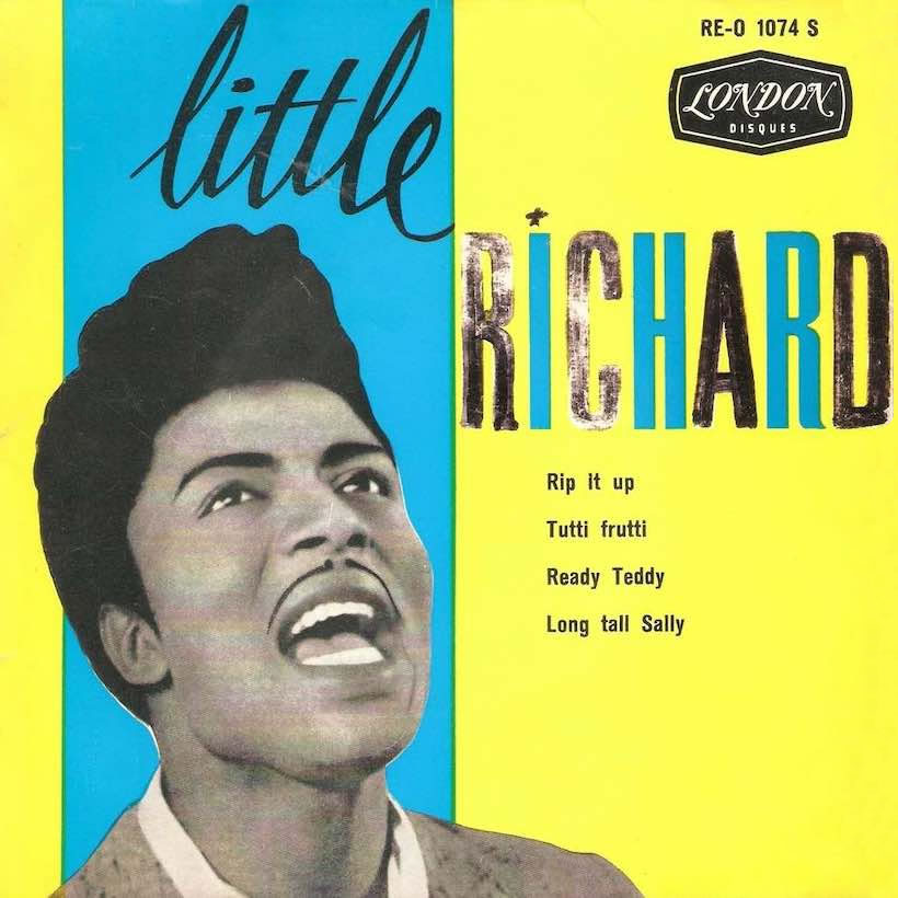 Vintage single record cover - Little Richard - Long Tall Sally