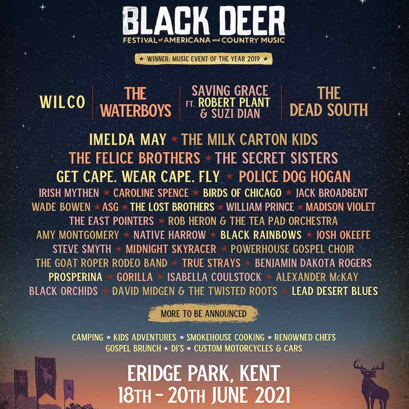 The UK's Black Deer Festival To Move Back A Year To June 2021