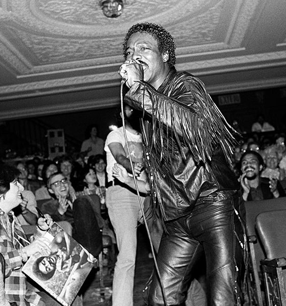 Wilson Pickett photo by Ebet Roberts and Redferns