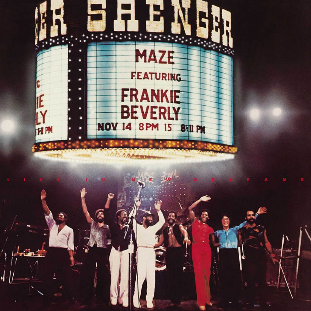 'Live In New Orleans' Maze feat. Frankie Beverly's Landmark Live Album