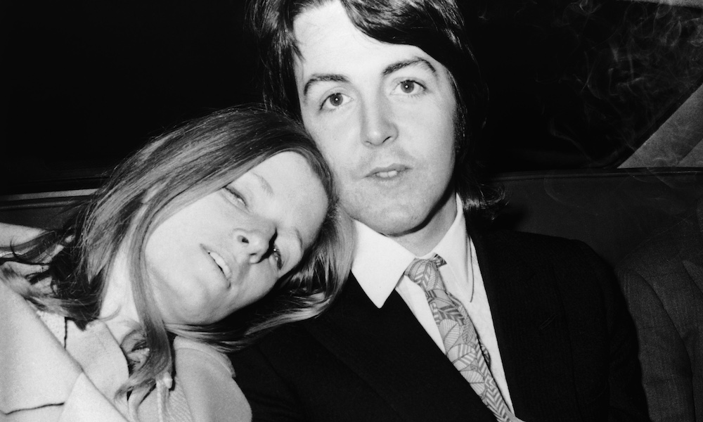 Linda McCartney, wife of former Beatles singer Paul