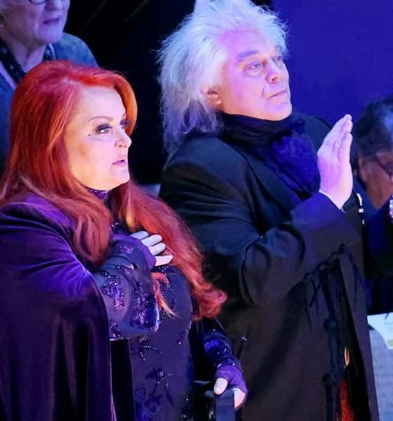 Wynonna Judd with Marty Stuart at the Country Music Hall of Fame, May 1, 2022. Photo: Terry Wyatt/Getty Images for Country Music Hall of Fame and Museum