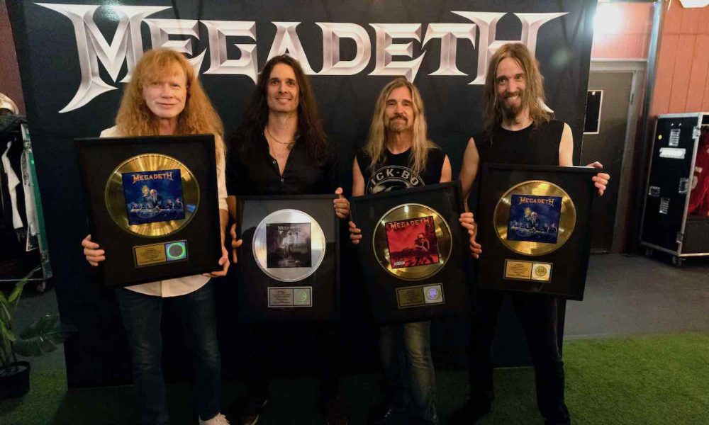 Megadeth Plaques