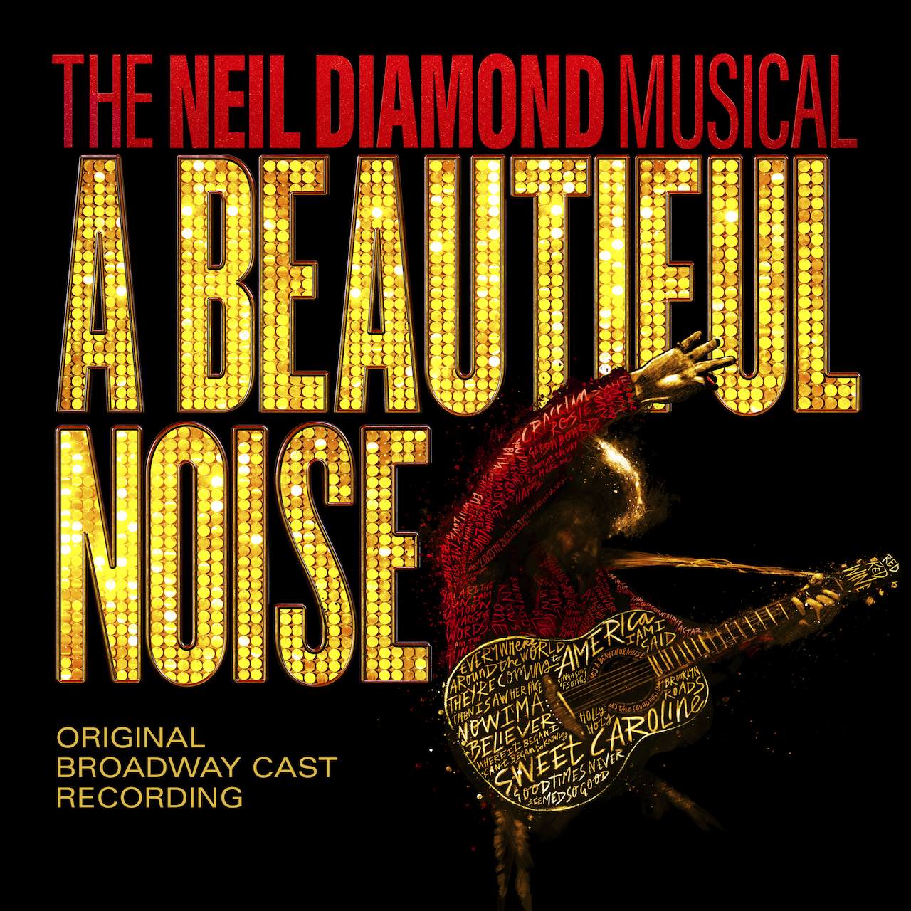 Neil Diamond sings 'Sweet Caroline' at A BEAUTIFUL NOISE opening