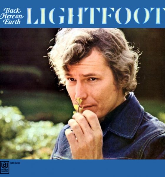 Gordon Lightfoot 'Back Here On Earth' artwork - Courtesy: UMG