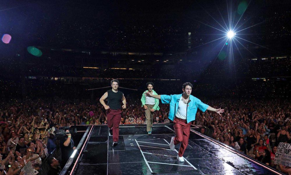 Jonas Brothers Perform at Massive Yankee Stadium Shows During The Tour