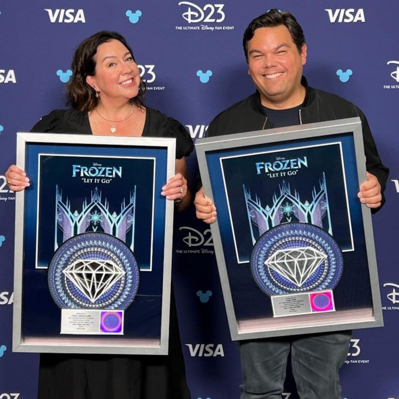 Kristen Anderson-Lopez and Bobby Lopez - Photo: Courtesy of Disney Music Group