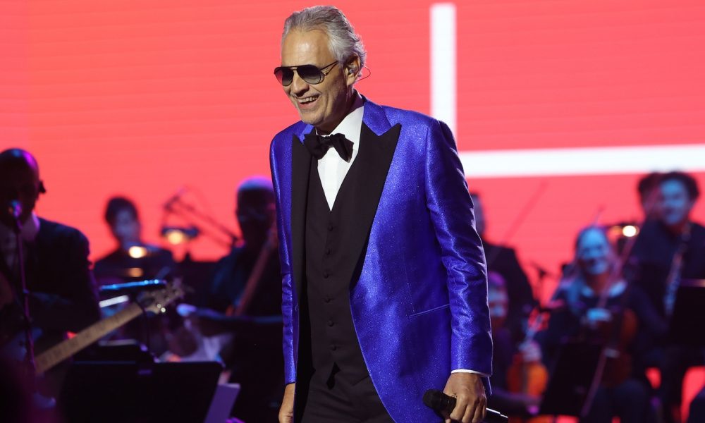 Andrea Bocelli — Photo: Rodrigo Varela/Getty Images for Latin Recording Academy