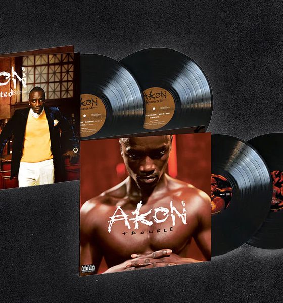 Akon 'Trouble' and 'Konvicted' vinyl