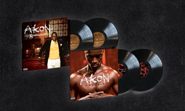 Akon 'Trouble' and 'Konvicted' vinyl